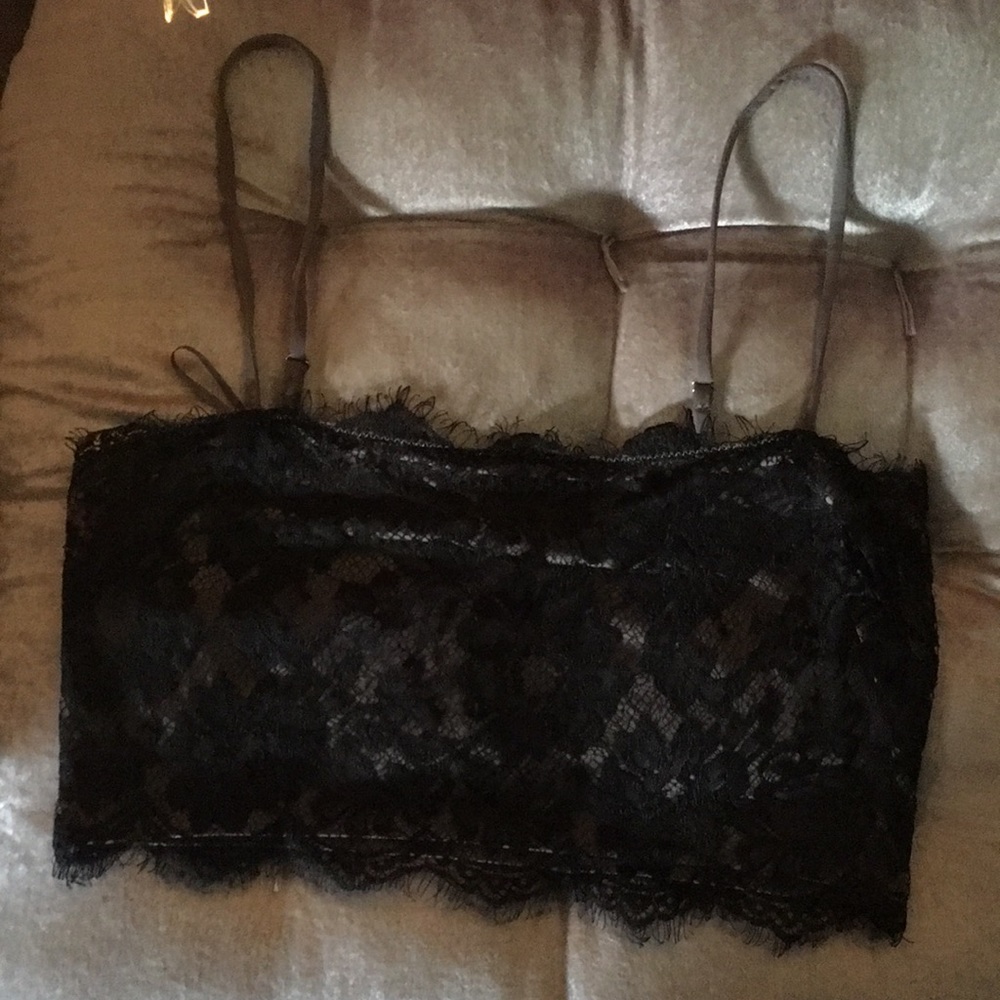 Lace crop top